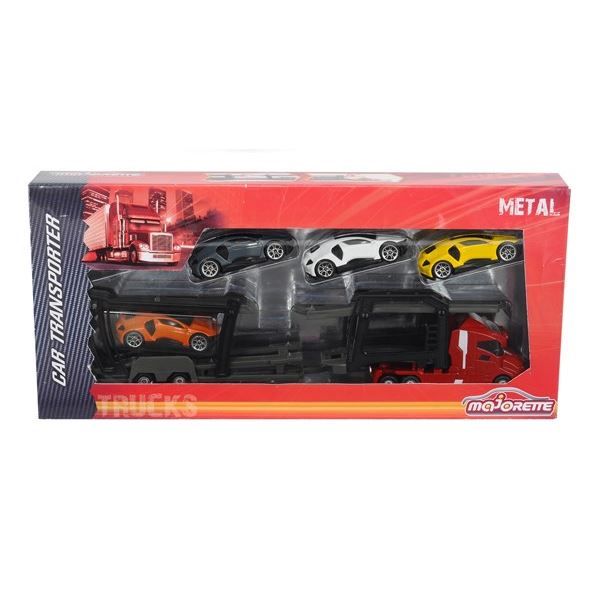 MAJORETTE Camion Transport de Vehicules Cdiscount Jeux Jouets