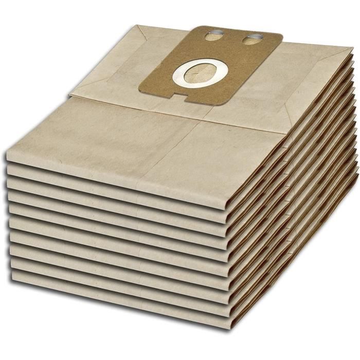 Lot de 10 sacs d aspirateur pour Nilfisk GD 1010 1000 1005 2000
