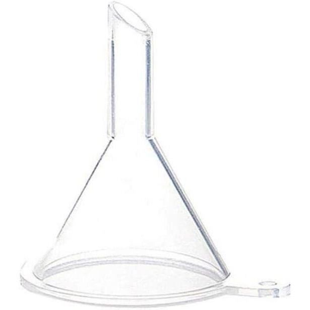 Entonnoir Mini,30 PCS Entonnoirs en Plastique Transparent Entonnoir Minuscule Petit Entonnoir pour Remplissage de Bouteilles de Parfums Huiles Essentielles Bouteilles de Laboratoire