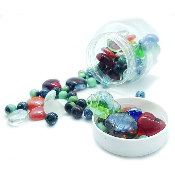 30 Glas Spotkugeln 10mm - Glaskugeln Zum Sammeln Und Basteln