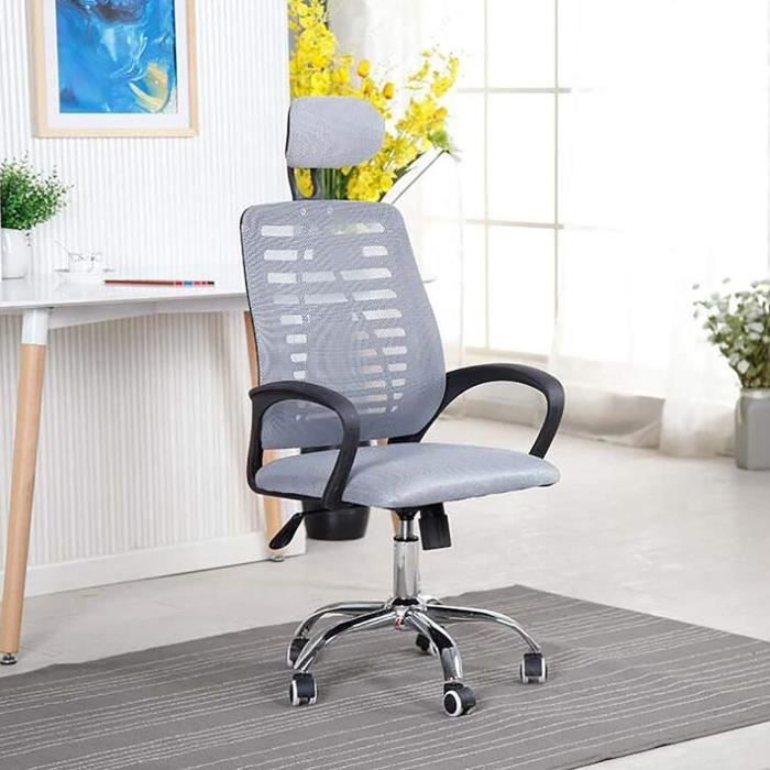 Chaise Gaming Fauteuil Gaming Ergonomique Avec Dossier Inclinable A 135 Et Soutien Lombaire 65 X 65 X 121 129 Cm Rose 78678558