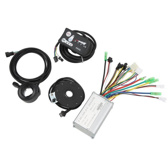 Dilwe Kit Contrôleur Moteur Brushless 36V/48V 350W 17A - Sport