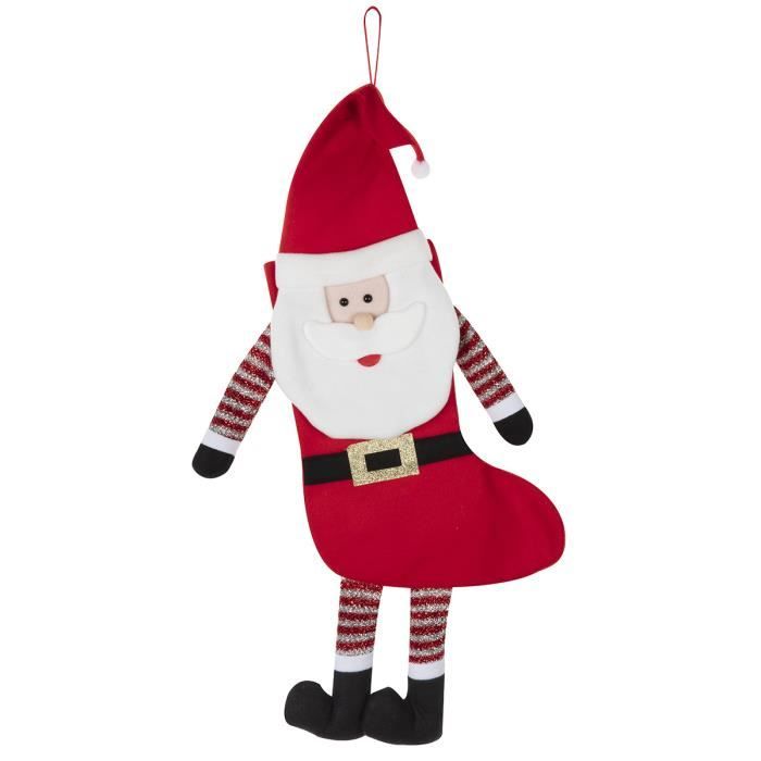 Chaussette De Noel A Accrocher Achat Vente Pas Cher