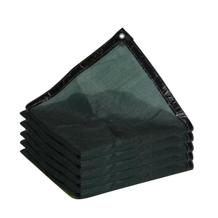 Filet D'ombrage Jardin 85% UV - Tissu Marron 4x7 M - Pour Pergola, Terrasse, Serre, Poulailler - Protection Solaire Et Intimité - 10