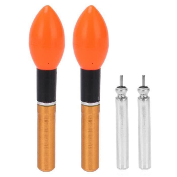 PATIKIL – Flotteurs De Pêche Lumineux EVA – 3 X 1,1 Oz – Rouge/vert Interchangeable – Idéal Pour La Pêche De Nuit – Pile CR2032 Non Incluse