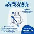 DODIE Lot de 4 biberons naissance Tétine Plate Anti-Colique (2x150mL et 2x270mL), + une sucette naissance-1
