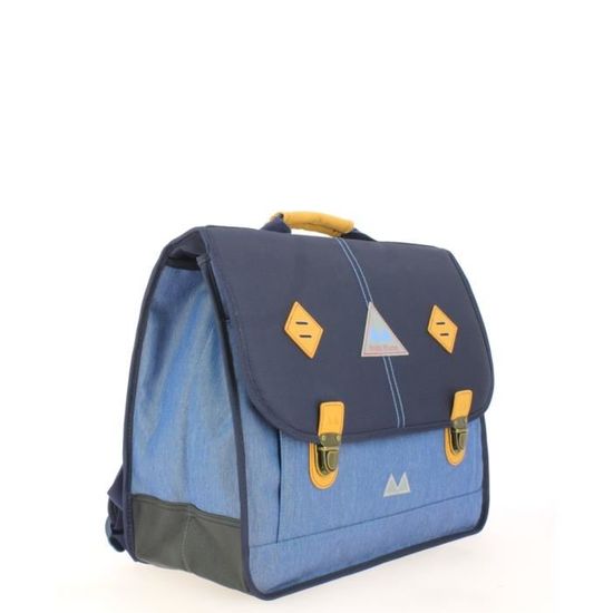 Cartable Poids Plume 41 cm Blue Jean. Cdiscount