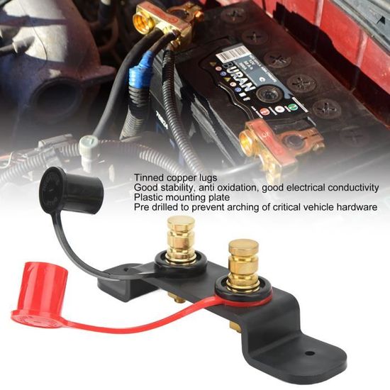 Qinlorgo Bornes De Batterie Poste De Charge - Kit Connexion Puissant Pour Voiture Et Véhicules