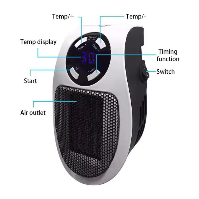Chauffage - Ventilateur électrique portable GAIA TOP – ToolfroidMarket