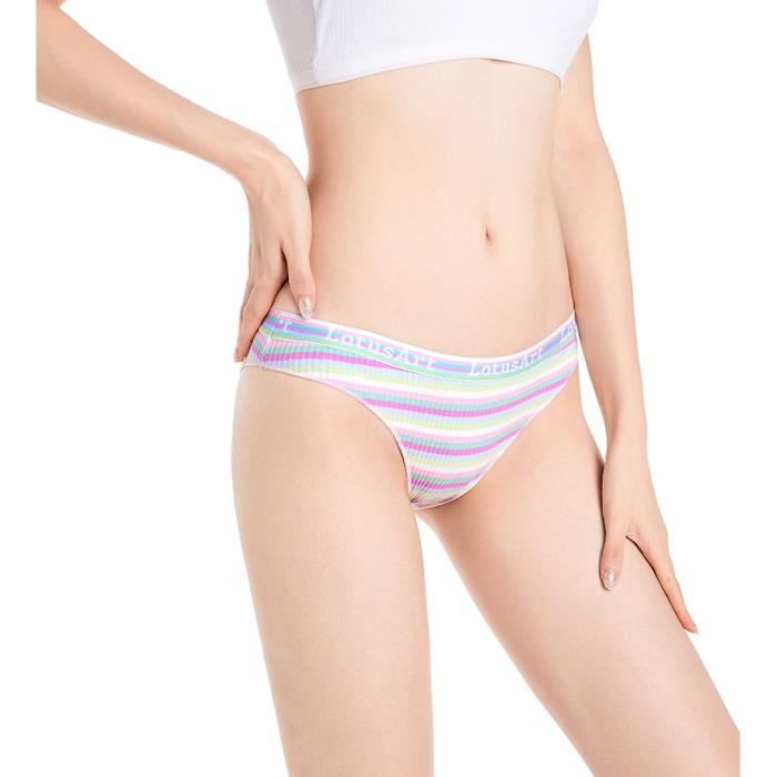 Lots 3 Culotte Ado Fille Slip Fille Coton Slip Enfants Culotte Ado