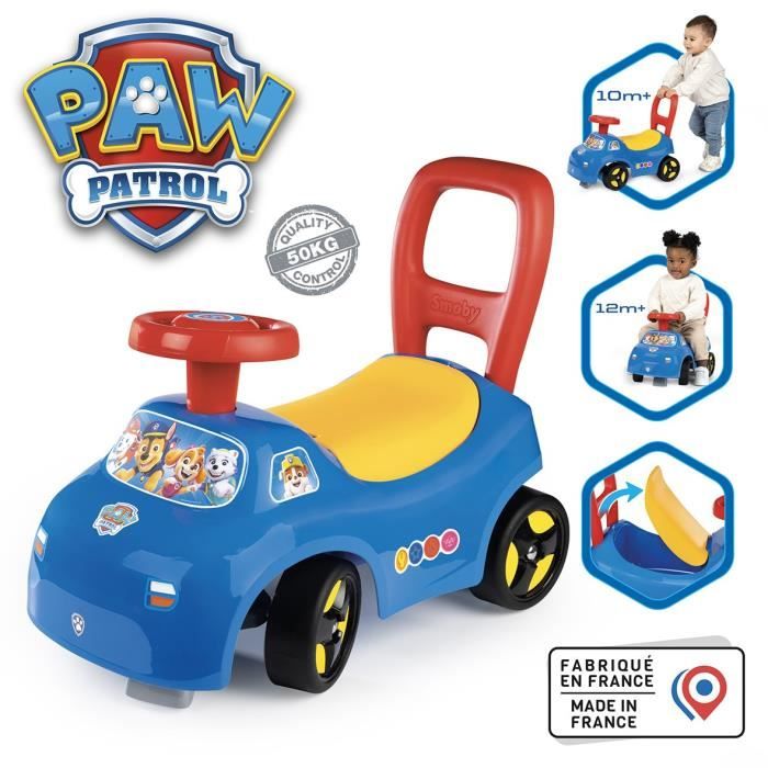 Porteur Auto Trotteur Paw Patrol Vehicule-porteur Voiture De
