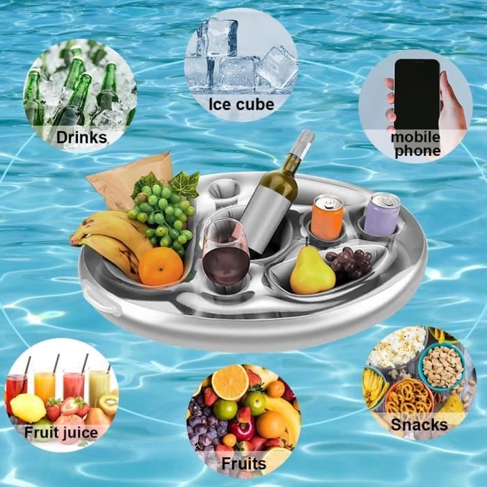 Porte-Gobelet Gonflable Flottant, Bar Flottant pour Piscine, Porte-Gobelet Gonflable 2 en 1, Porte-Boissons Gonflable, Porte Verre Piscine, pour Fêtes d'été à la Piscines et sur la Plage (Avocado Porte-Gobelet Gonflable Flottant, Bar Flottant pour Piscine, Porte-Gobelet Gonflable 2 en 1, Porte-Boissons Gonflable, Porte Verre Piscine, pour Fêtes d'été à la Piscines et sur la Plage (Avocado