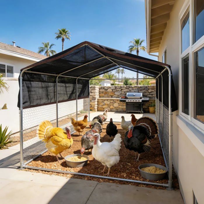 Outdoor Filet Net Filet D'Ombrage,3m x 5m Filet d'ombrage pergola avec œillets,90% Voile ...