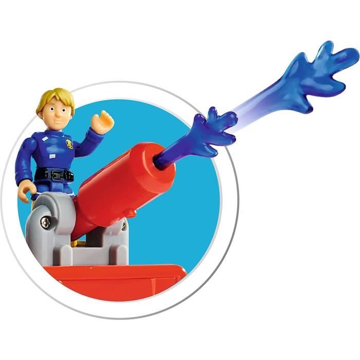 Truelle De Signalisation Sam Le Pompier – 24 Cm – Fonction Lumineuse Des Deux Côtés – Dès 3 Ans