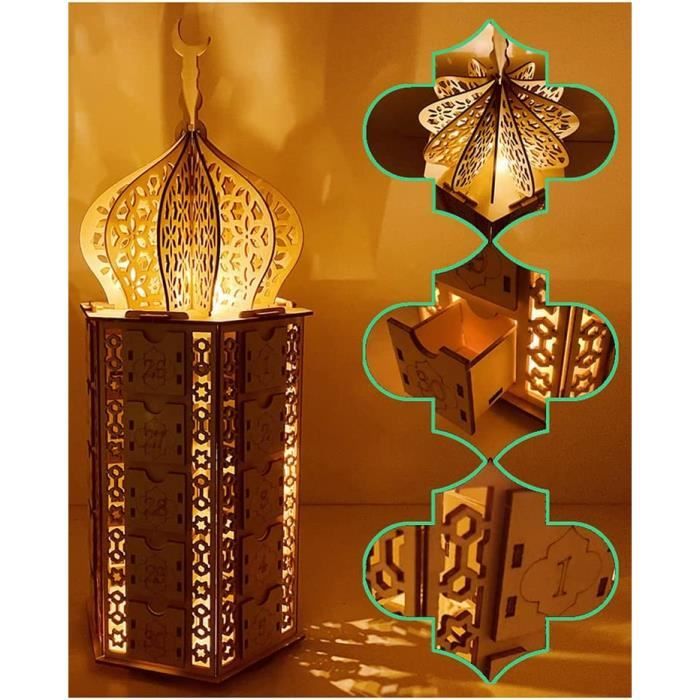 Calendrier de Lavent Ramadan, Calendrier Ramadan pour Enfants, Calendrier  de L'avent Ramadan Moubarak, Calendrier du Ramadan - Cdiscount Beaux-Arts  et Loisirs créatifs