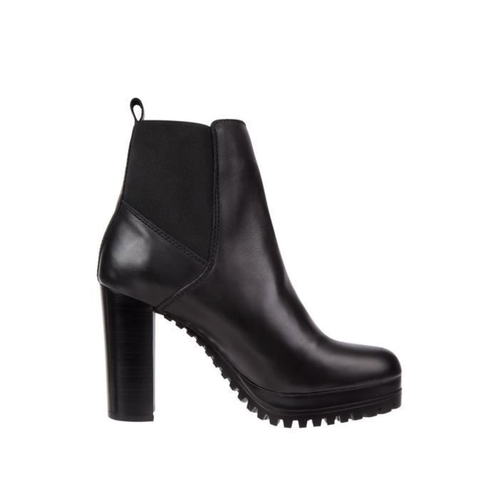 Bottines Tommy Hilfiger Ref 60774 BDS Noir Noir Cdiscount Chaussures
