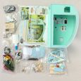 BRICOLAGE à la main En Bois Dollhouse Jouets Miniature Modèle Kit Avec Meubles Assemblage maison de Poupée LED + Musique + Commande -3