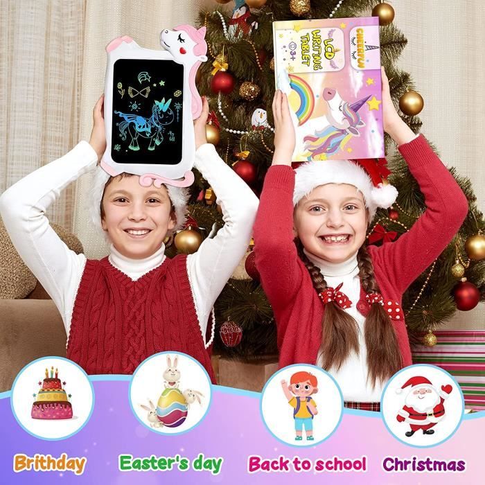 Licorne Jouet Enfant Fille Cadeau - Tablette Dessin Enfants Jeux