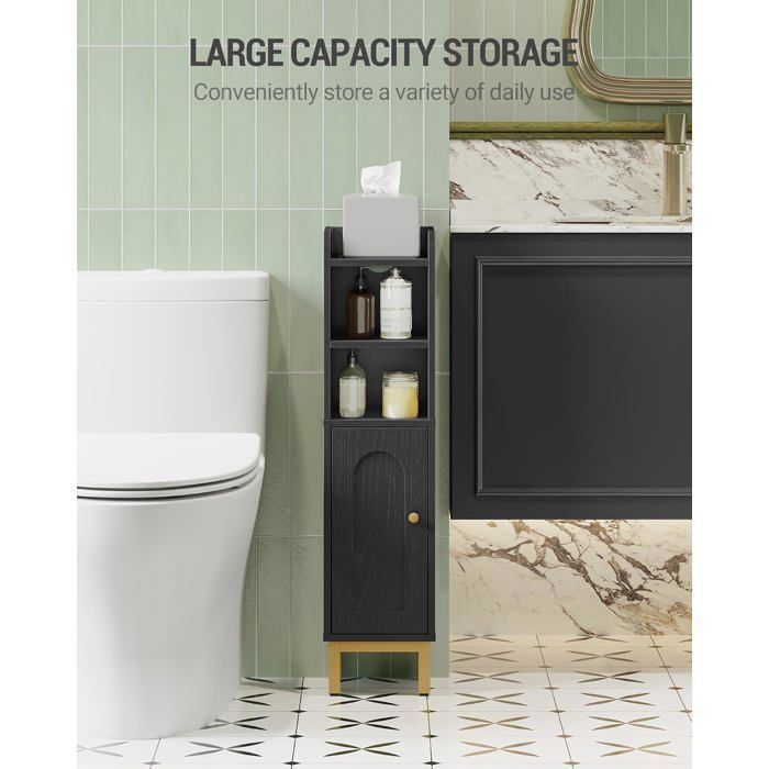 Armoire de salle de bain étroite avec porte-papier toilette | Leroy Merlin Armoire de salle de bain étroite avec porte-papier toilette | Leroy Merlin