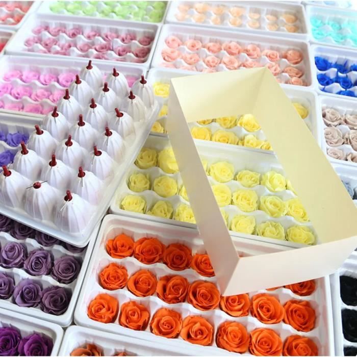 Rose Éternelle Rouge Sous Cloche Verre Avec LED - Cadeau Saint Valentin Ou Mariage - Gadpiparty