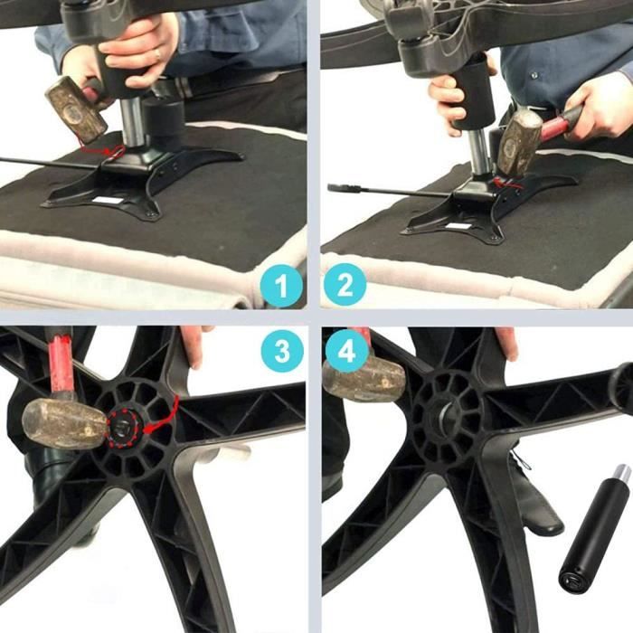 Vérin À Gaz Pour Chaise De Bureau Charge Maximale 200 Kg Certifié — free download