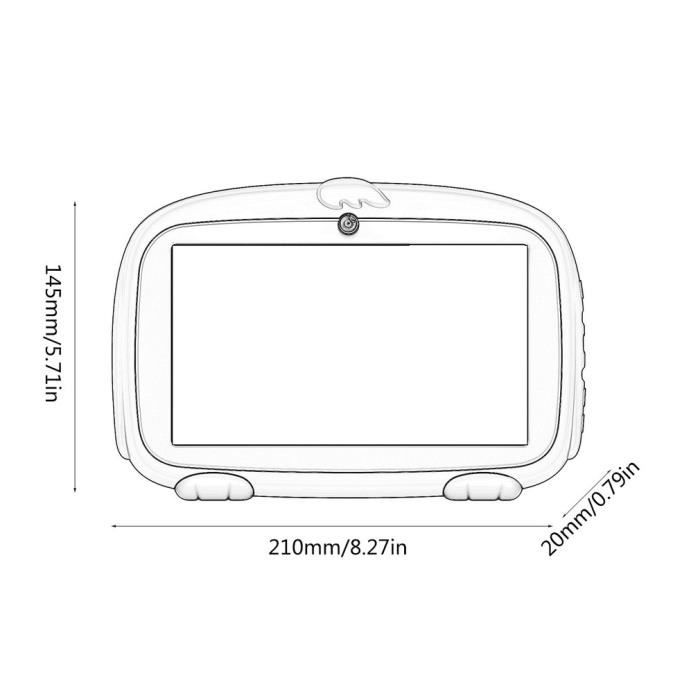 7 Pouces Android 4.4 Quad Core Enfants Tablette3