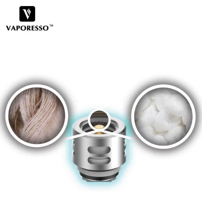 Vaporesso 3 pices QF Strip 0.15ohm Vape Coil pour Luxe Kit / GEN kit /  SKRR Tank / SKRR-S Mini Tank Atomiseur Core - Cdiscount Au quotidien