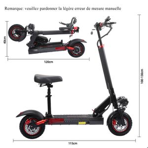 Trottintt élctriqu 120 W pliabl pour nfant d 7 à 12 ans hautur guidon t sll réglabl 10 Km/h max. roug au millur prix Trottintt élctriqu 120 W pliabl pour nfant d 7 à 12 ans hautur guidon t sll réglabl 10 Km/h max. roug au millur prix