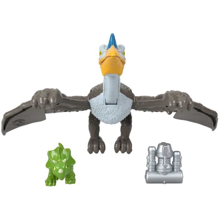 Fisher-Price Imaginext Coffret Jurassic World Spinosaurus Dents Acérées avec Claquement De Mâchoire, Lumières Et Sons, Jouet Enfant, Dès 3 Ans, HML41 Fisher-Price Imaginext Coffret Jurassic World Spinosaurus Dents Acérées avec Claquement De Mâchoire, Lumières Et Sons, Jouet Enfant, Dès 3 Ans, HML41