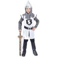 Déguisement chevalier médiéval croisé garçon - Gris - Argent - Polyester - Intérieur-0