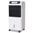 Refroidisseur d'air-Climatiseur mobile portables umidificateur cooling ventilateur mobile 80 W 12 L 496 m3 - h-0