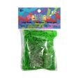 LAGIWA Recharge bracelet et collier loom bands 200 élastiques Phosphorescent