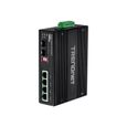 TRENDNET Commutateur Ethernet TI-UPG62 4 Ports - 2 Couches supportées - Modulaire - Paire torsadée-0