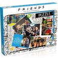 Puzzle FRIENDS Scrapbook 1000 pièces - WINNING MOVES - Cinéma et publicité - Multicolore-0