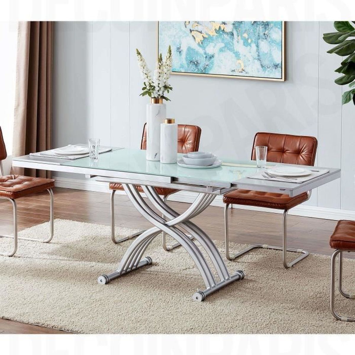 Table Basse Relevable Verre Achat Vente Table Basse Relevable