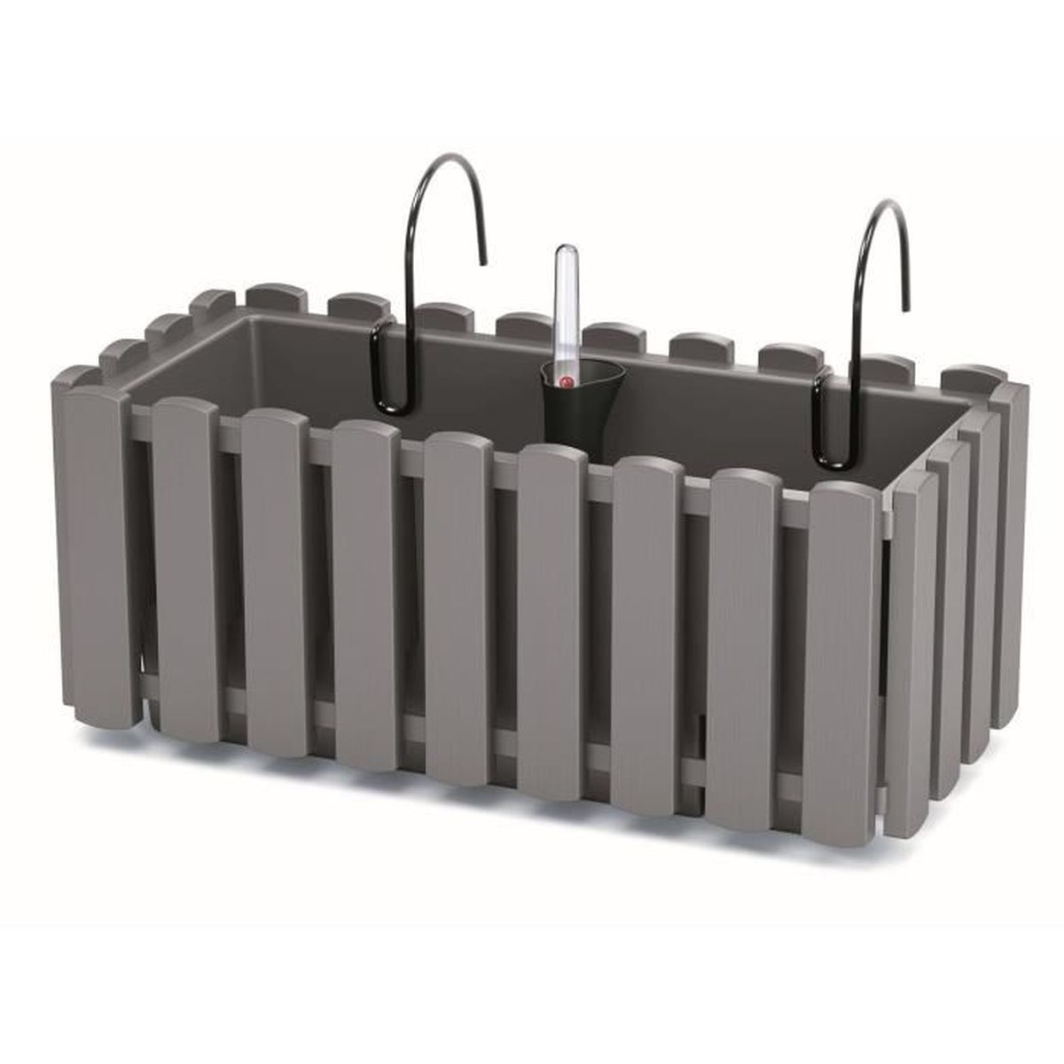Prosperplast Boîte à fleurs à suspendre 38cm Jardinière Balcon Prosperplast Boardee Fencycase 