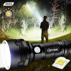 Lampe de poche BCSK® Haute puissance LED 100000 lumens| Lampe torche rechargeable et étanche - Ultra lumineux - Randonnée camping