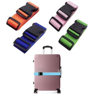 4 Sangles De Valise Avec Cadenas à Code - Réfléchissantes, Réglables, étiquettes Nominatives - Pour Sécuriser Et Identifier Tes Bagages En Voyage - 7