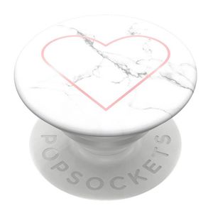 PopSockets Stoney Heart Support et Grip Interchangeable pour Smartphone et Tablette