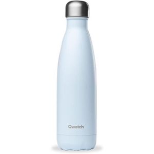 GOURDE Bouteille Isotherme - Qwetch - Pastel Bleu - 500ml