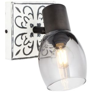 applique mural en verre fume cdiscount