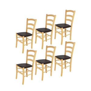 CHAISE Tommychairs - Set 6 chaises cuisine VENICE, struct