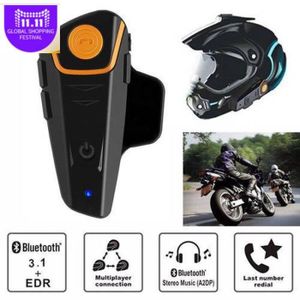 INTERCOM MOTO BTS2 - Oreillette Bluetooth Pour Moto, Appareil de