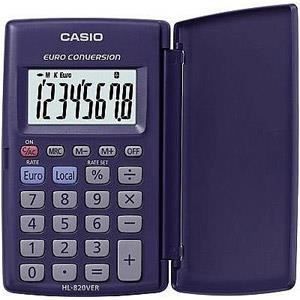 CALCULATRICE Calculatrice de poche - CASIO - HL-820 VER - Viole