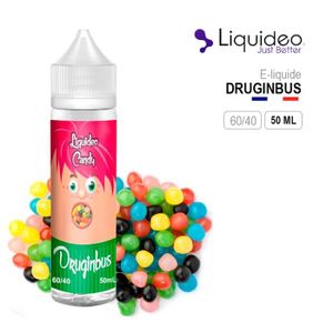 LIQUIDE E-LIQUIDE LIQUIDEO - DRUGINBUS 50ML EN 0MG
