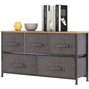 rose pâle Tiroirs de rechange extra-larges en tissu pour commode à 5 tiroirs en tissu  Basics