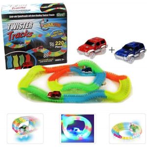 Dotopon® Magic Tracks MAGIC BEND TRACKS Voiture pour un circuit encore plus  incroyablement amusant(1pc) - Vu à la Télé - Cdiscount Jeux - Jouets