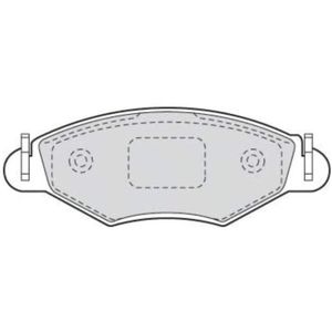 POLINI Original Bremsbelag Für Peugeot 400 Metropolis 2013 Vorne – Teilenummer 174.0157