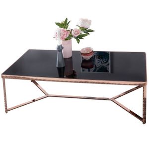 Wohnling Diamant Table Basse en Aluminium 73 x 28,5 x 73 cm Table dappoint Orientale en métal pour Salon Design Moderne 