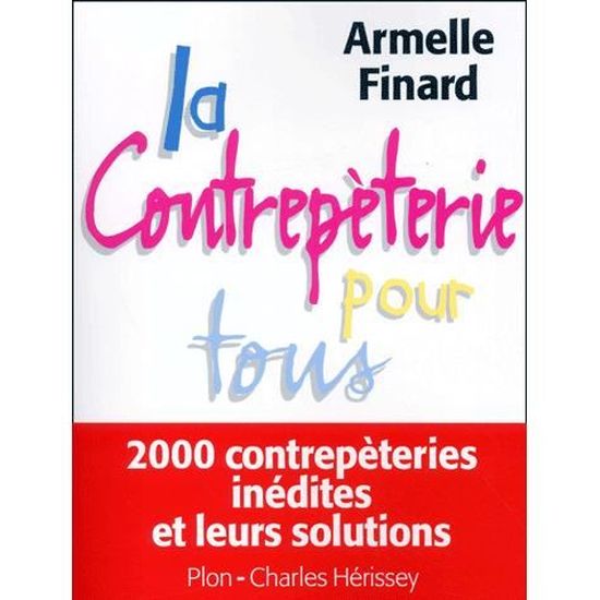 Contrepeterie Exemple Contrepeterie Exemple